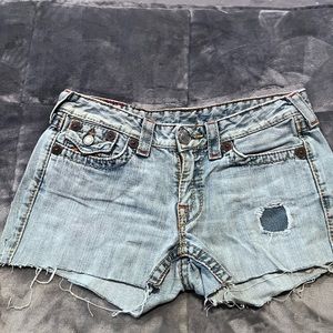 True Religion Daisy Duke shorts